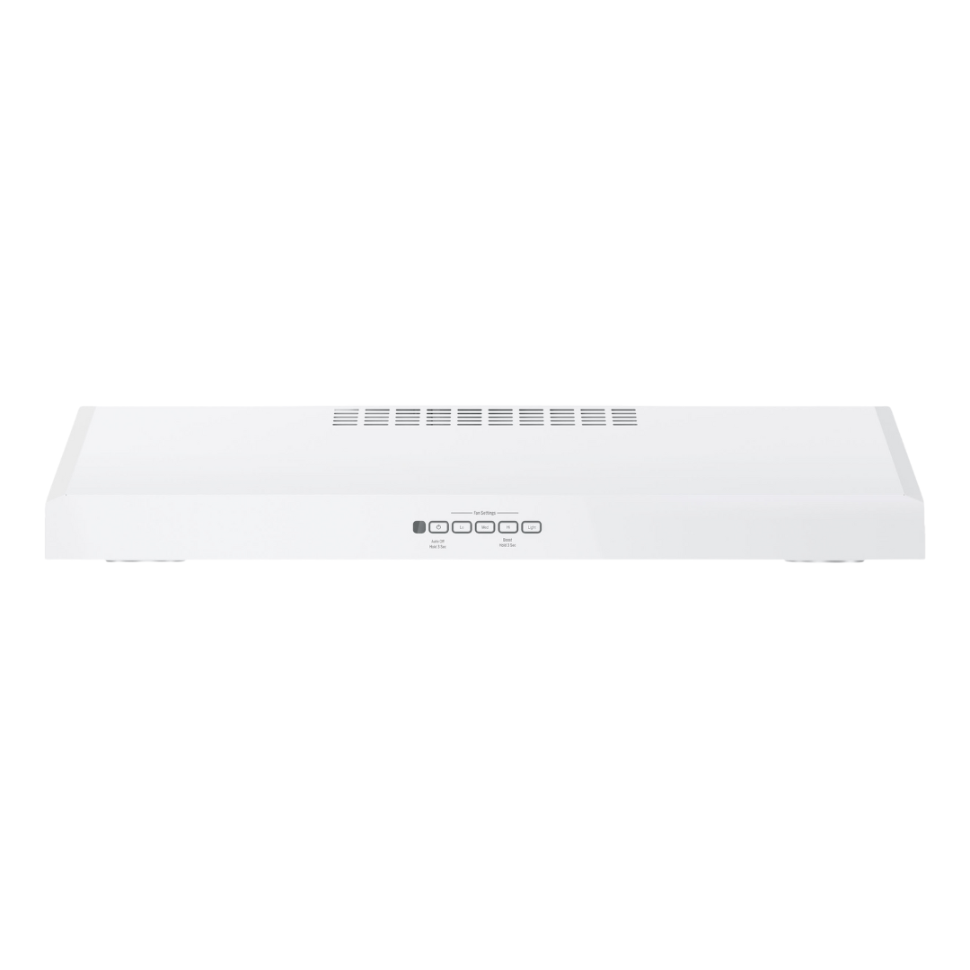 GE 30″ 310 CFM White Under-Cabinet Range Hood (Unboxed)