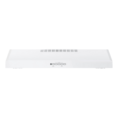 GE 30″ 310 CFM White Under-Cabinet Range Hood (Unboxed)