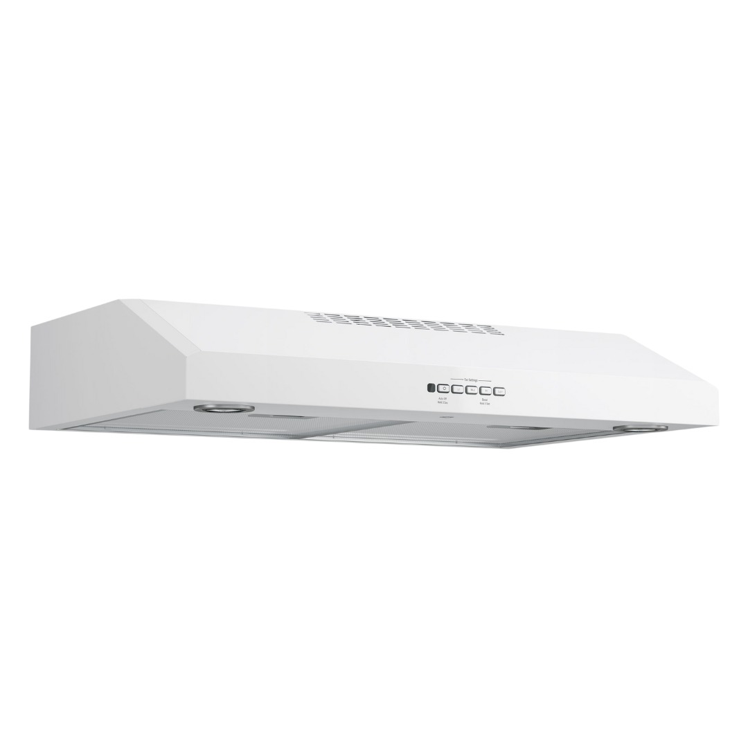 GE 30″ 310 CFM White Under-Cabinet Range Hood (Unboxed)