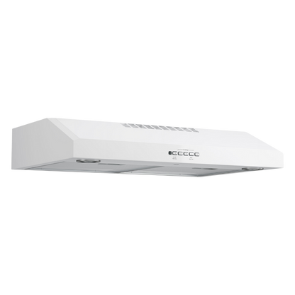 GE 30″ 310 CFM White Under-Cabinet Range Hood (Unboxed)