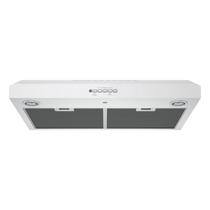 GE 30″ 310 CFM White Under-Cabinet Range Hood (Unboxed)