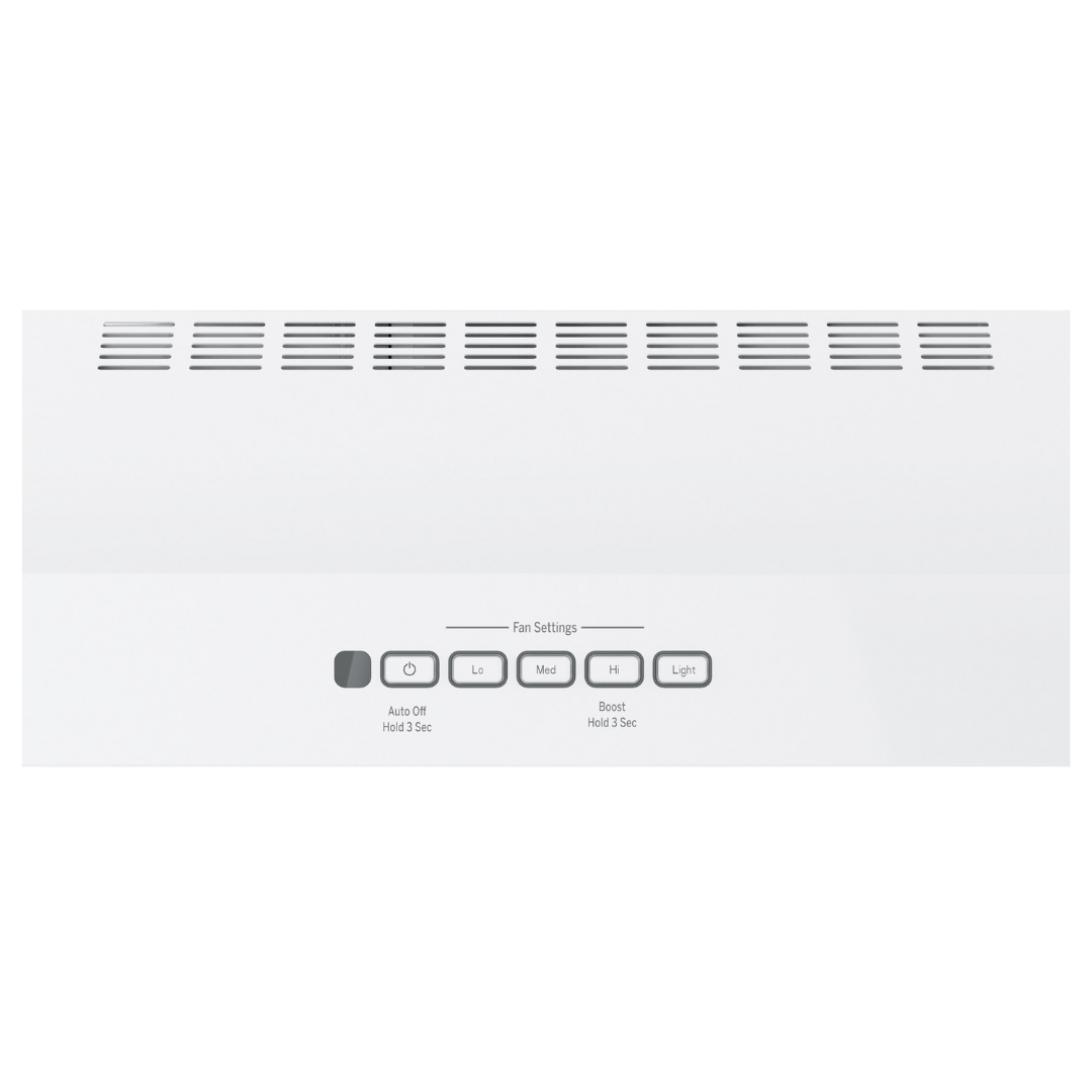 GE 30″ 310 CFM White Under-Cabinet Range Hood (Unboxed)