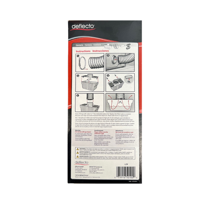 DEFLECTO Indoor Dryer Vent Kit