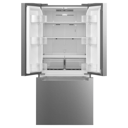 MOFFAT 18 cu. ft. French Door Refrigerator Stainless Steel (Unboxed)