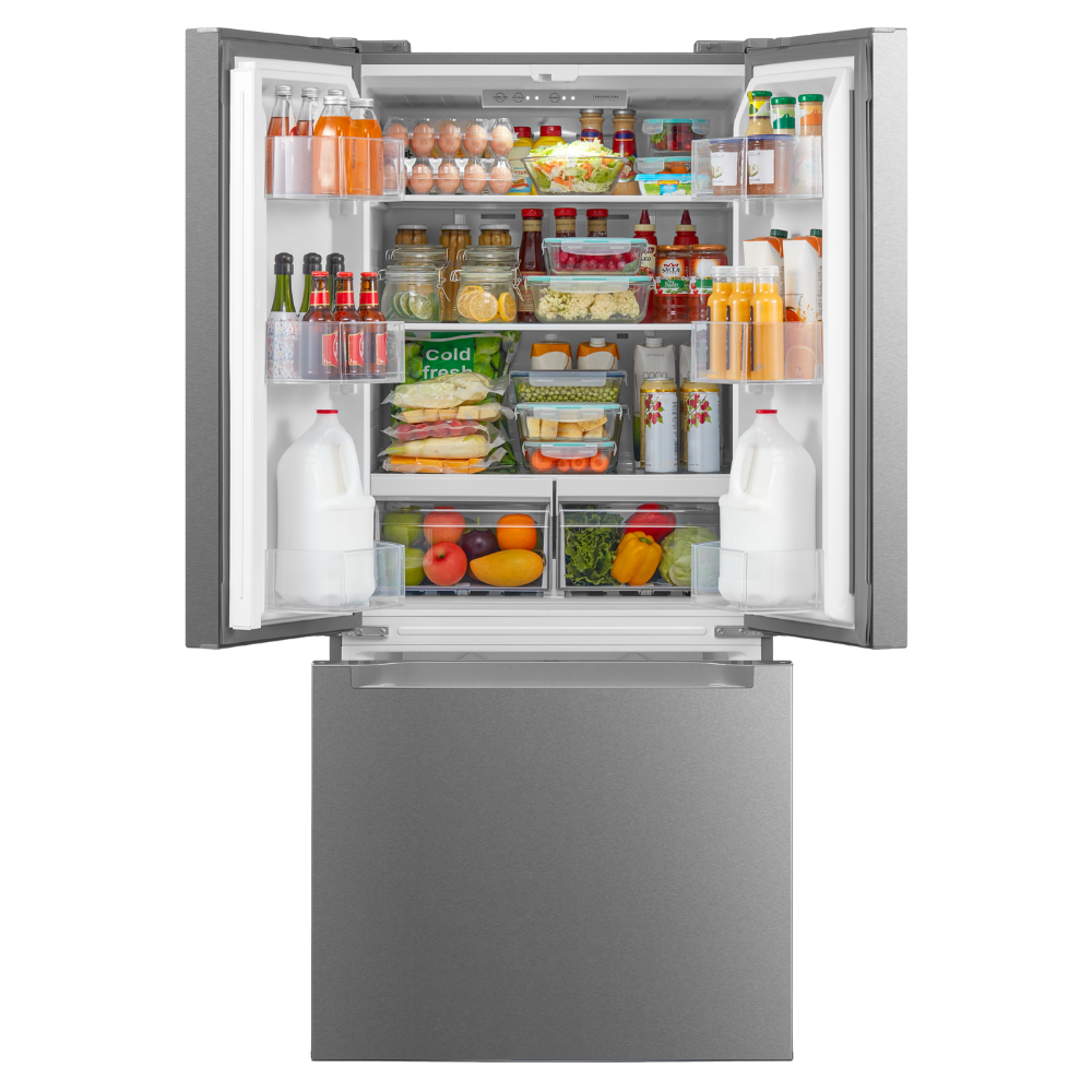 MOFFAT 18 cu. ft. French Door Refrigerator Stainless Steel (Unboxed)