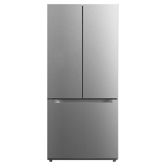 Réfrigérateur MOFFAT de 18 pi³ à portes françaises acier inoxydable (déballé)