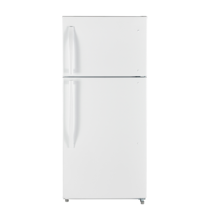 MOFFAT 18 cu. ft. Top-Freezer Refrigerator in White (Uncrated)
