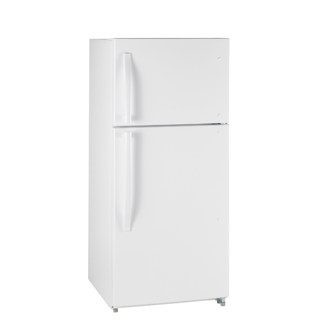 MOFFAT 18 cu. ft. Top-Freezer Refrigerator in White (Uncrated)