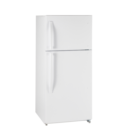 MOFFAT 18 cu. ft. Top-Freezer Refrigerator in White (Uncrated)