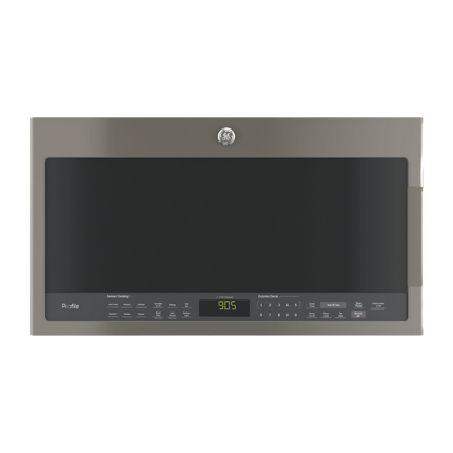 GE Profile 2.1 cu. ft. Over-the-Range Microwave with Chef Connect Slate (Open Box)