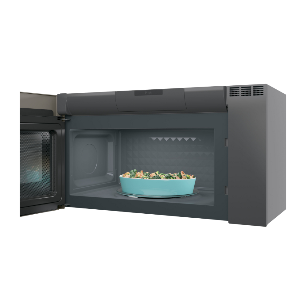 GE Profile 2.1 cu. ft. Over-the-Range Microwave with Chef Connect Slate (Open Box)