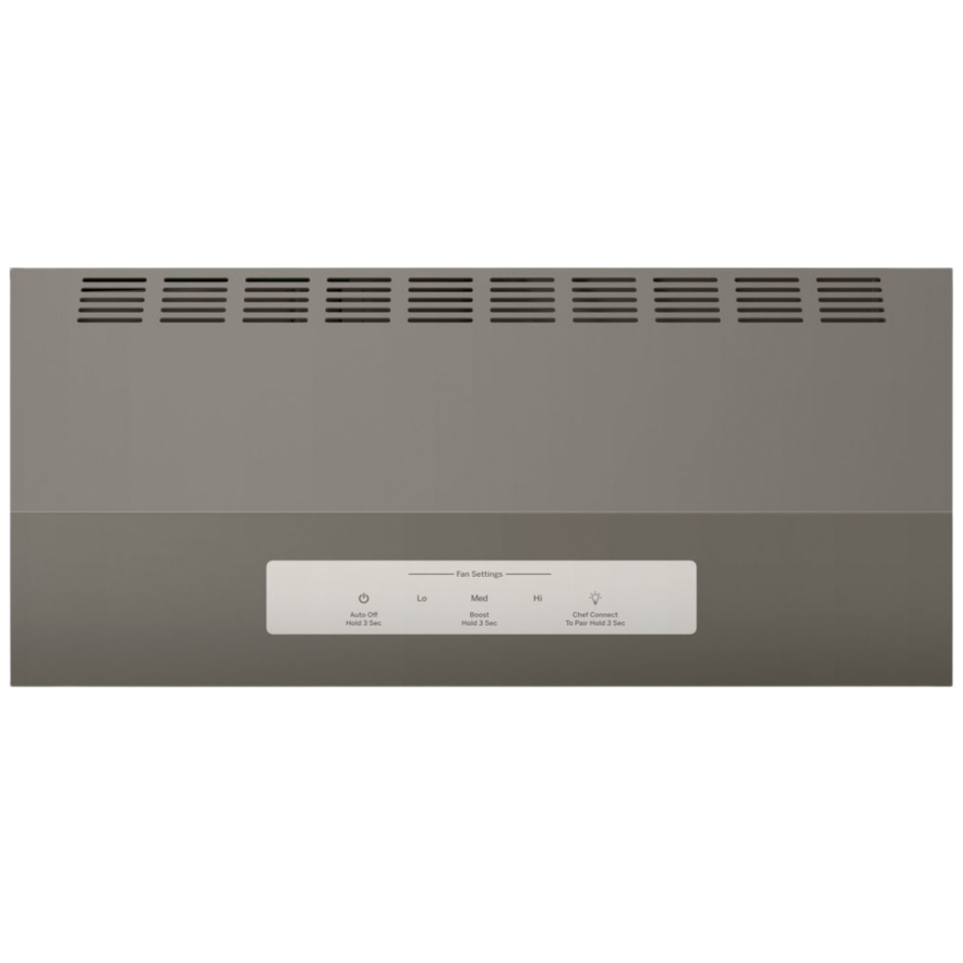 Hotte sous-armoire 30″ GE Profile 390 PCM ardoise (déballée)