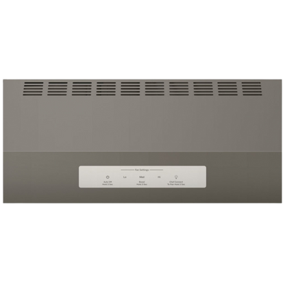 Hotte sous-armoire 30″ GE Profile 390 PCM ardoise (déballée)