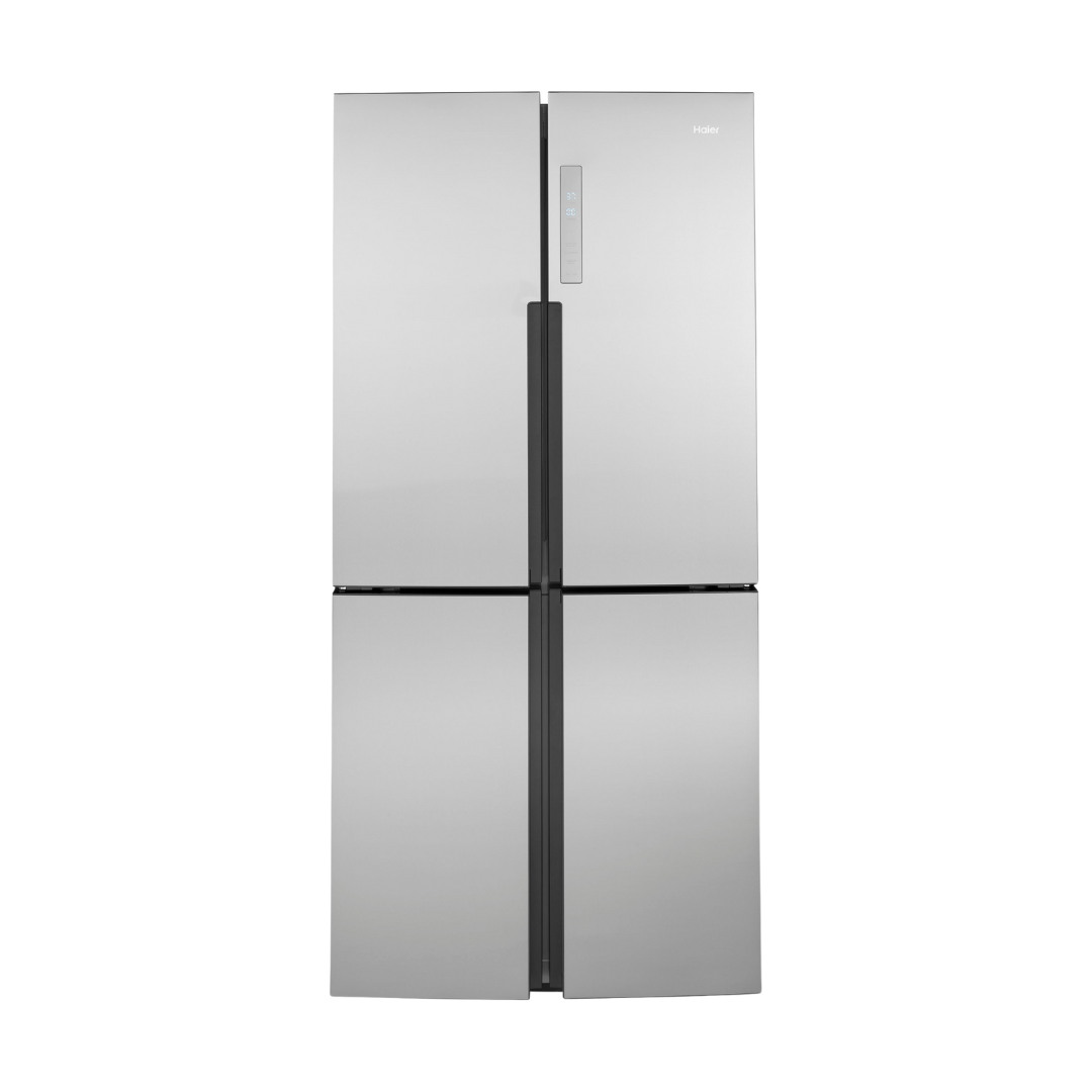 HAIER 33" W 16.4 cu. ft. French 4-Door Refrigerator Stainless Steel (Open Box)