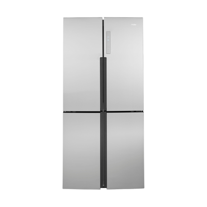 HAIER 33" W 16.4 cu. ft. French 4-Door Refrigerator Stainless Steel (Open Box)
