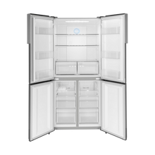 Réfrigérateur à 4 portes françaises de 33 po de large et 16,4 pi³ HAIER acier inoxydable (déballé)