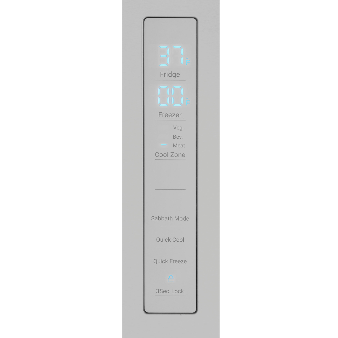 HAIER 28-inch Wide 14.5 cu. ft. Counter-Depth French Door Refrigerator (Unboxed)