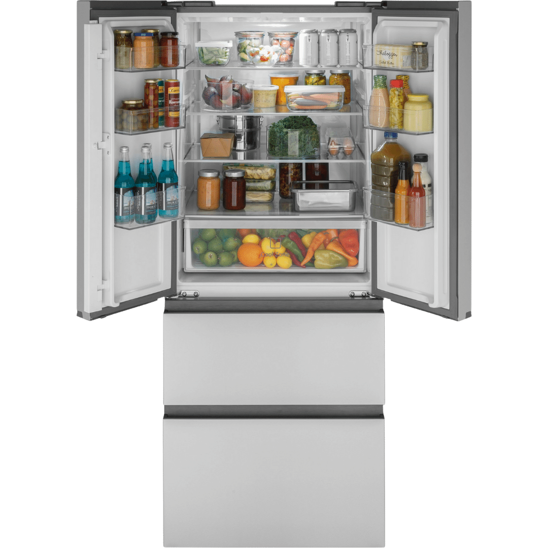 HAIER 28-inch Wide 14.5 cu. ft. Counter-Depth French Door Refrigerator (Unboxed)
