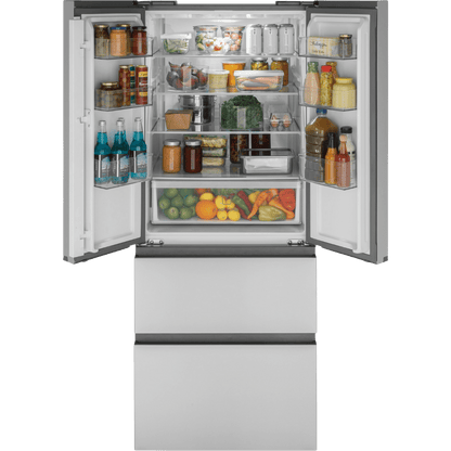 HAIER 28-inch Wide 14.5 cu. ft. Counter-Depth French Door Refrigerator (Unboxed)