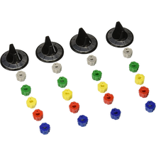 SUPCO Ensemble de boutons de contrôle d’élément de surface universel (pqt de 4)