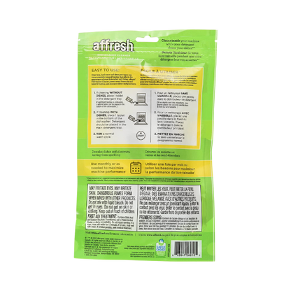 AFFRESH Dishwasher Cleaner – 3 tablets x 20g