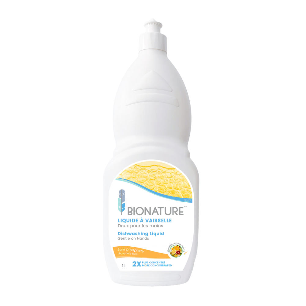 BIONATURE Liquide à vaisselle aux agrumes 1L