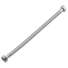 1' Braided stainless steel steam dryer fill hose