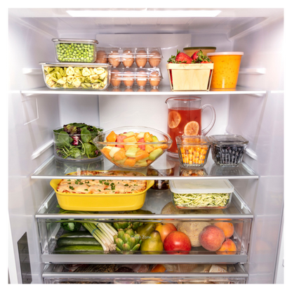 GE 31" Wide 17 cu. ft. Counter-Depth Bottom-Freezer Refrigerator in Stainless Steel (Open Box)