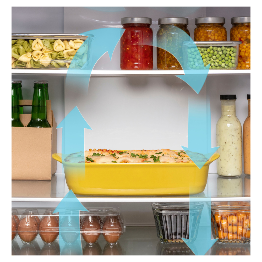 GE 31" Wide 17 cu. ft. Counter-Depth Bottom-Freezer Refrigerator in Stainless Steel (Open Box)