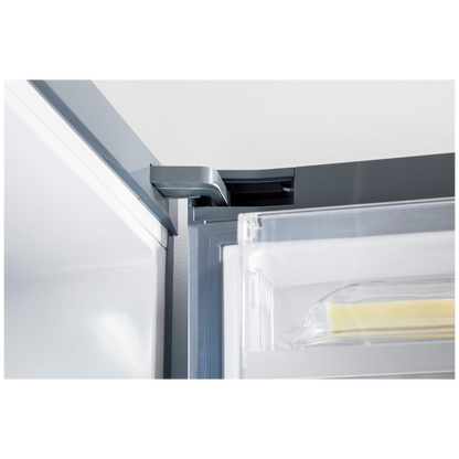 GE 31" Wide 17 cu. ft. Counter-Depth Bottom-Freezer Refrigerator in Stainless Steel (Open Box)