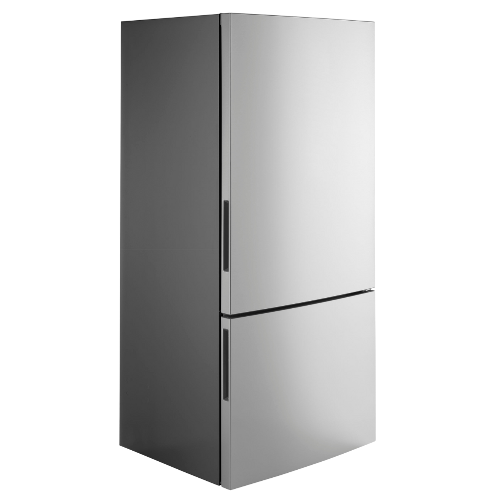 GE 31" Wide 17 cu. ft. Counter-Depth Bottom-Freezer Refrigerator in Stainless Steel (Open Box)