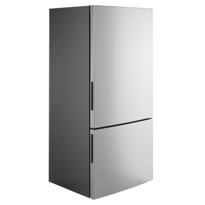 GE 31" Wide 17 cu. ft. Counter-Depth Bottom-Freezer Refrigerator in Stainless Steel (Open Box)