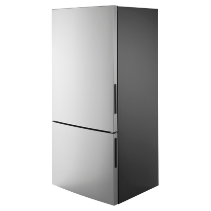 GE 31" Wide 17 cu. ft. Counter-Depth Bottom-Freezer Refrigerator in Stainless Steel (Open Box)