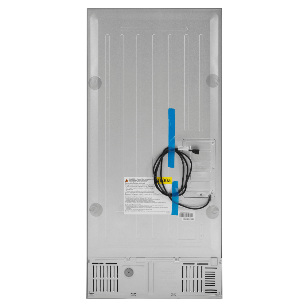GE 31" Wide 17 cu. ft. Counter-Depth Bottom-Freezer Refrigerator in Stainless Steel (Open Box)