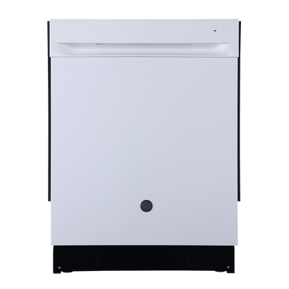 Lave-vaisselle encastré 24″ GE de 52 dB avec cuve en acier inoxydable (déballé)