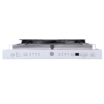 Lave-vaisselle encastré 24″ GE de 52 dB avec cuve en acier inoxydable (déballé)