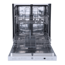 Lave-vaisselle encastré 24″ GE de 52 dB avec cuve en acier inoxydable (déballé)