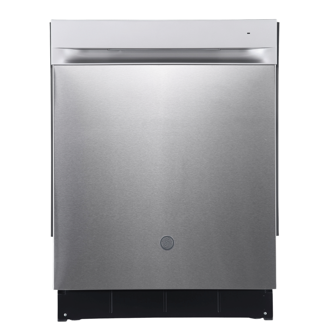 Lave-vaisselle encastré 24″ GE de 52 dB avec cuve en acier inoxydable (déballé)