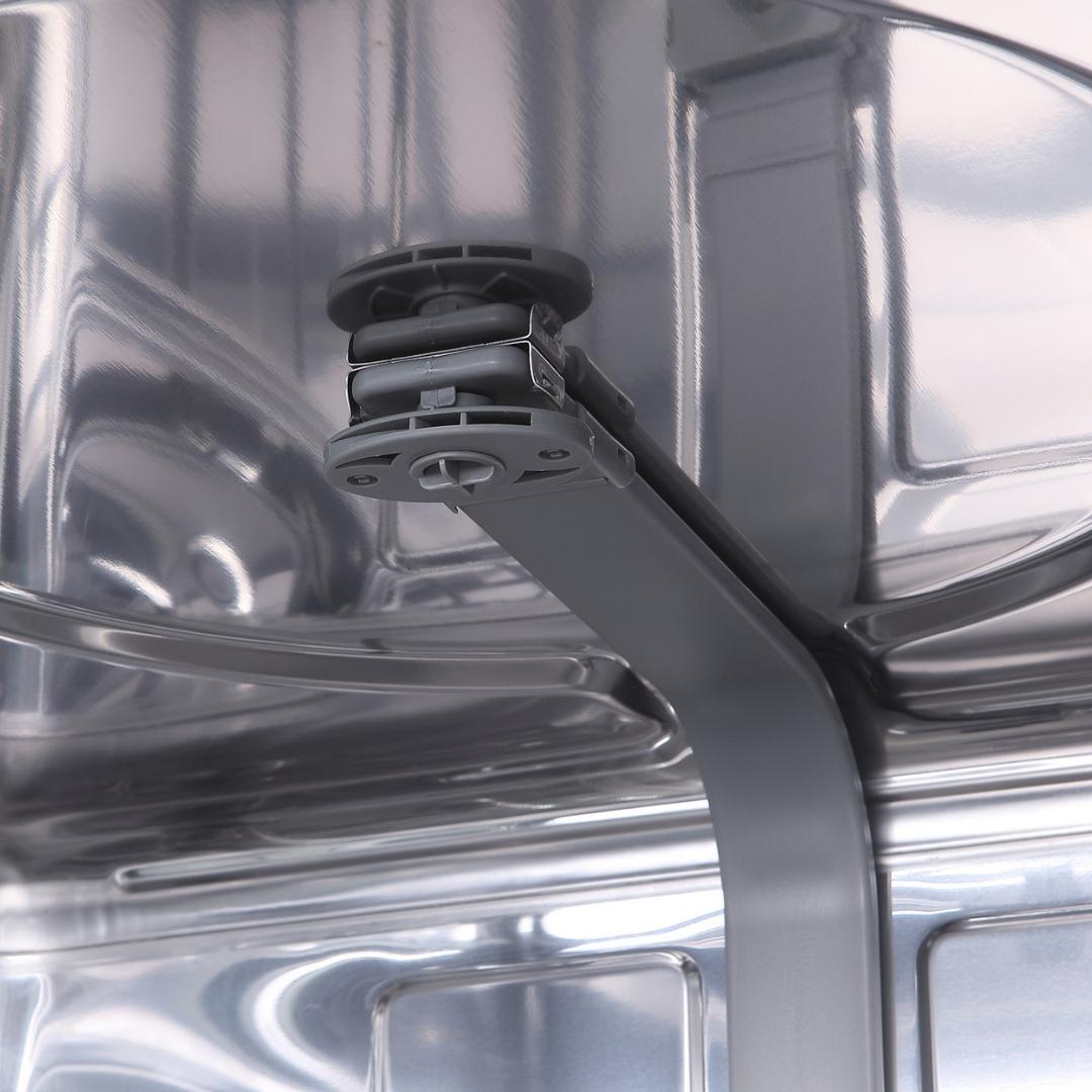 Lave-vaisselle encastré 24″ GE de 52 dB avec cuve en acier inoxydable (déballé)