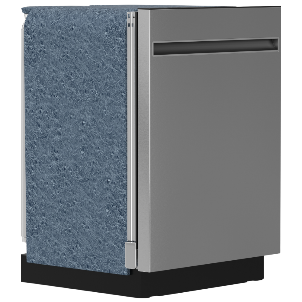 Lave-vaisselle encastré 24″ GE de 50 dB avec cuve en acier inoxydable (déballé)