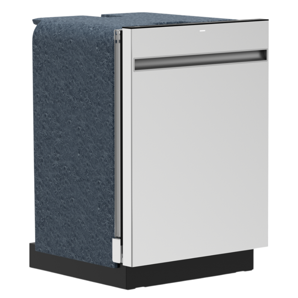 Lave-vaisselle encastré 24″ GE de 47 dB avec cuve haute et 3 paniers (déballé)