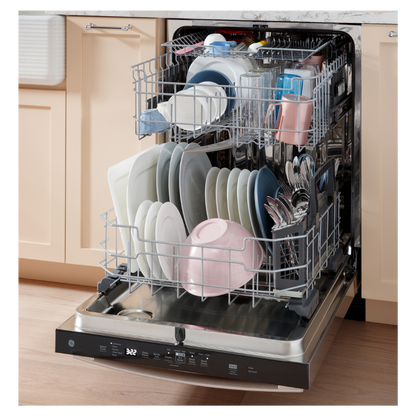 GE 24" 45 dBA Built-In Dishwasher with Tall Tub and 3 Racks (Open Box)