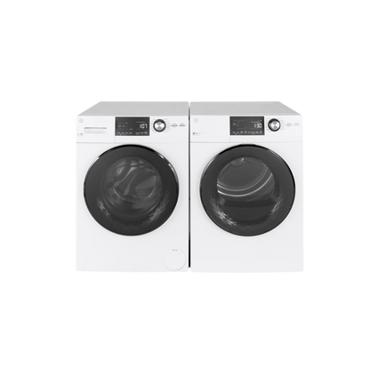 Sécheuse frontale 24" de 4,1 pi³ GE blanche (déballée)