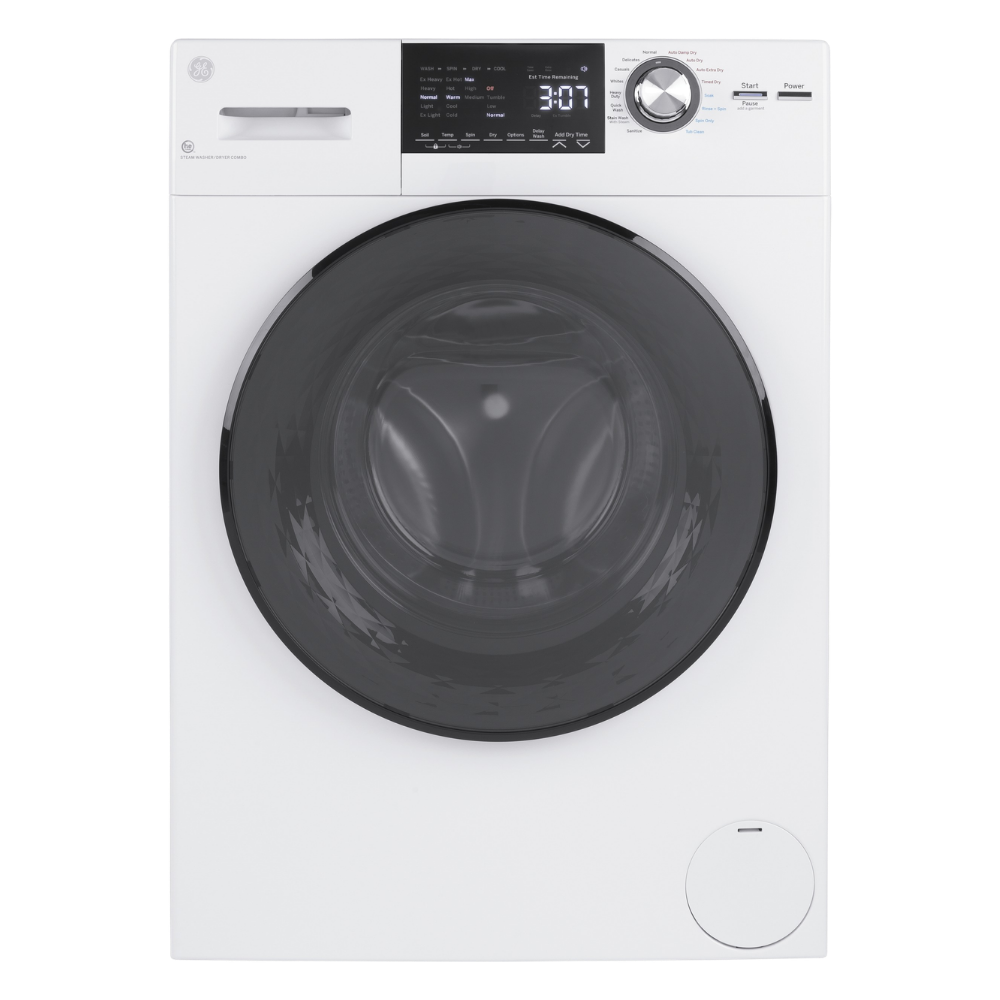Combo laveuse / sécheuse 24″ de 2,8pi³ GE blanc (déballé)