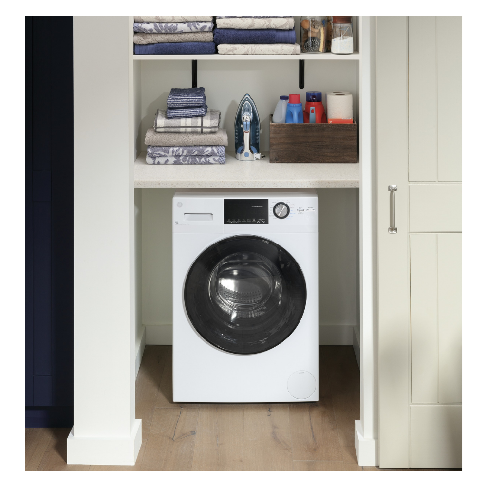Combo laveuse / sécheuse 24″ de 2,8pi³ GE blanc (déballé)