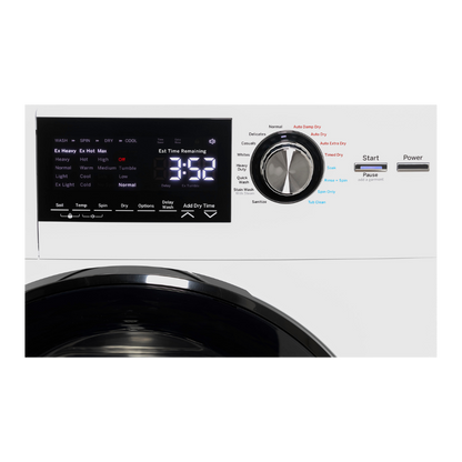 Combo laveuse / sécheuse 24″ de 2,8pi³ GE blanc (déballé)