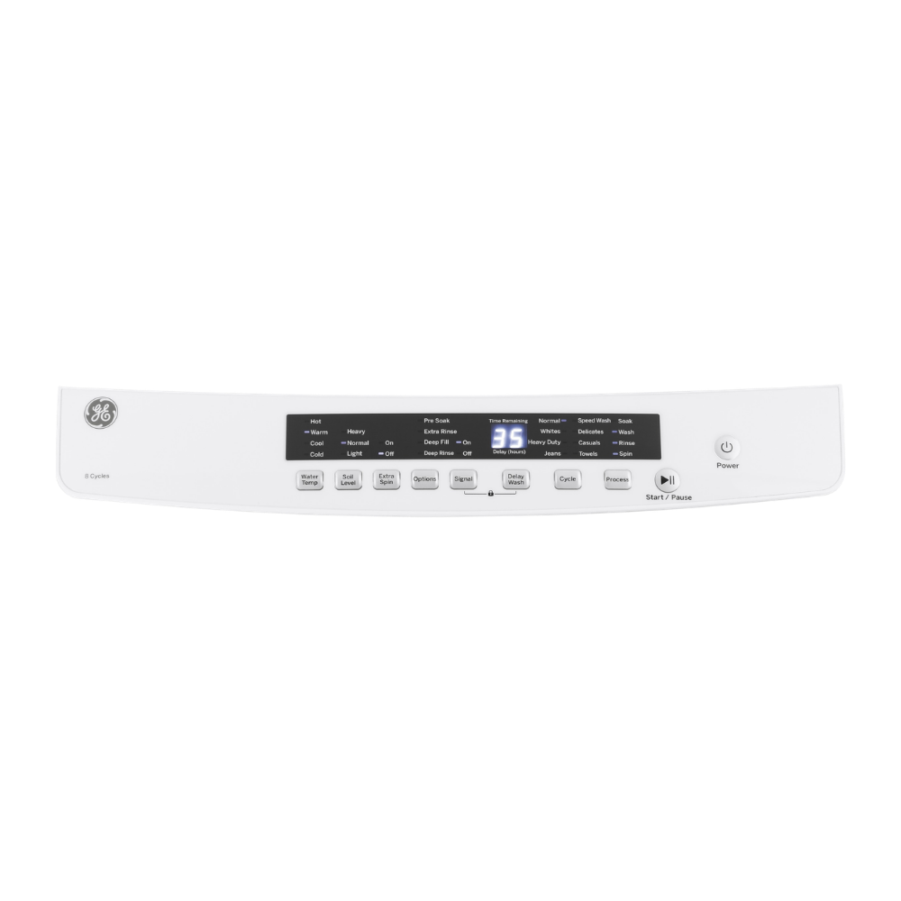 Laveuse portative 24″ de 3,2 pi³ GE blanche (déballée)
