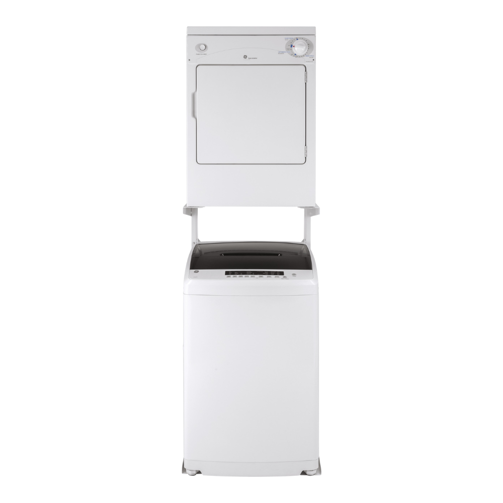 Laveuse portative 24″ de 3,2 pi³ GE blanche (déballée)