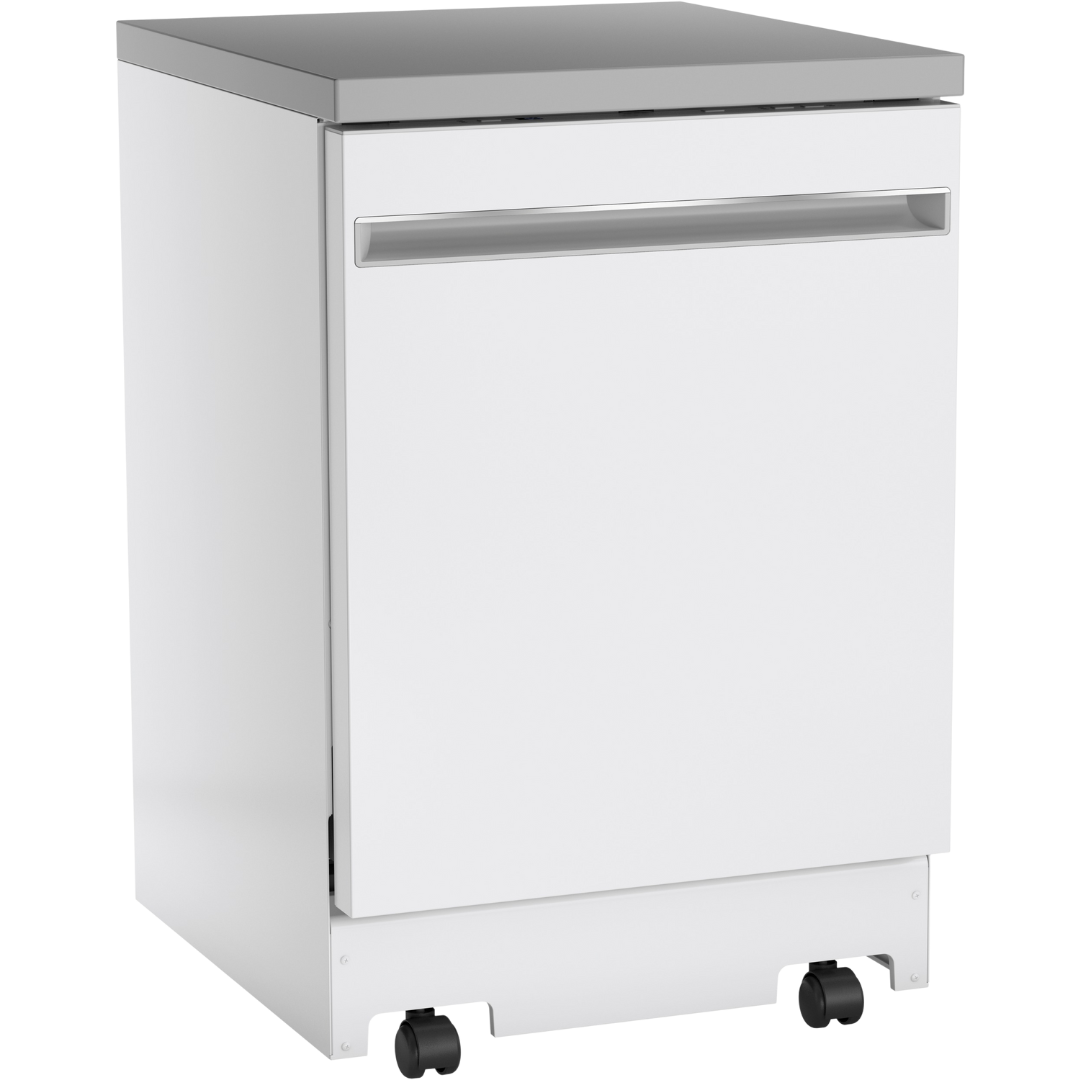 GE 24″ White Portable Dishwasher (Unboxed)