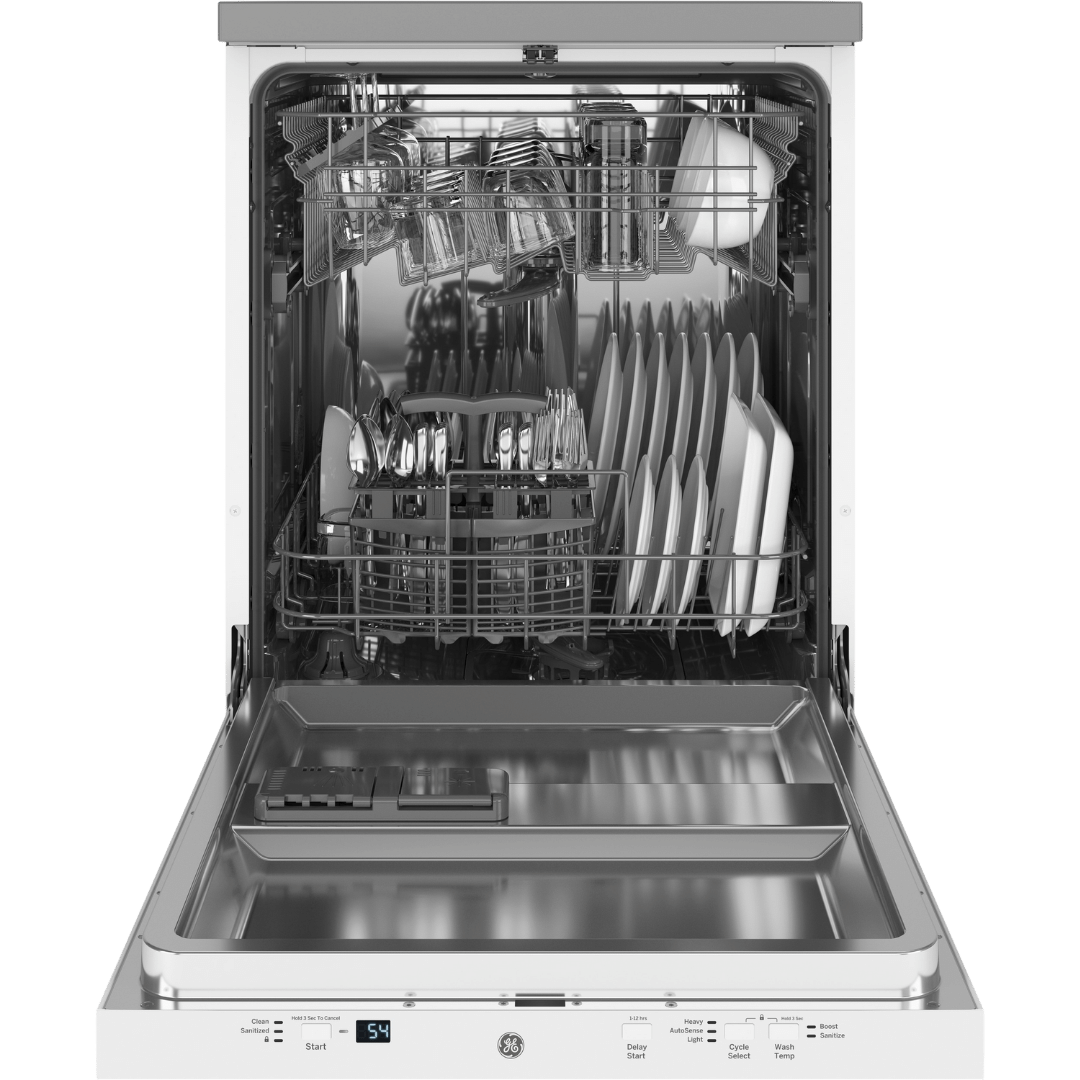 GE 24″ White Portable Dishwasher (Unboxed)